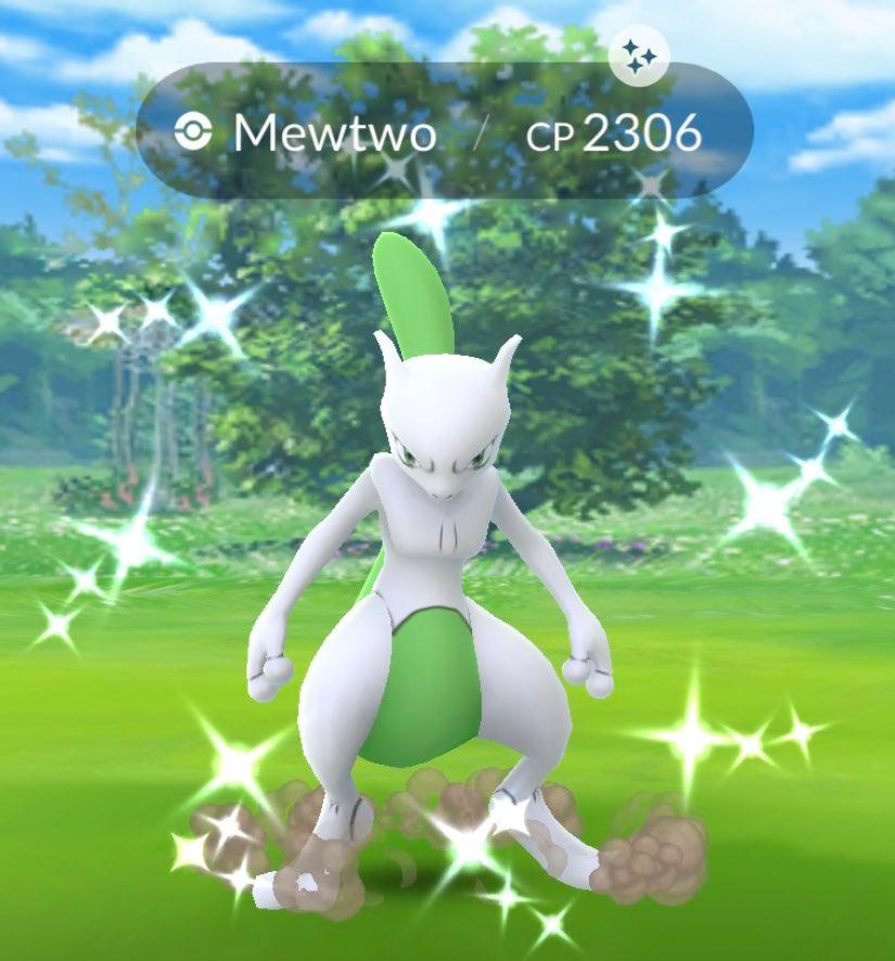 Shiny Mewtwo in 