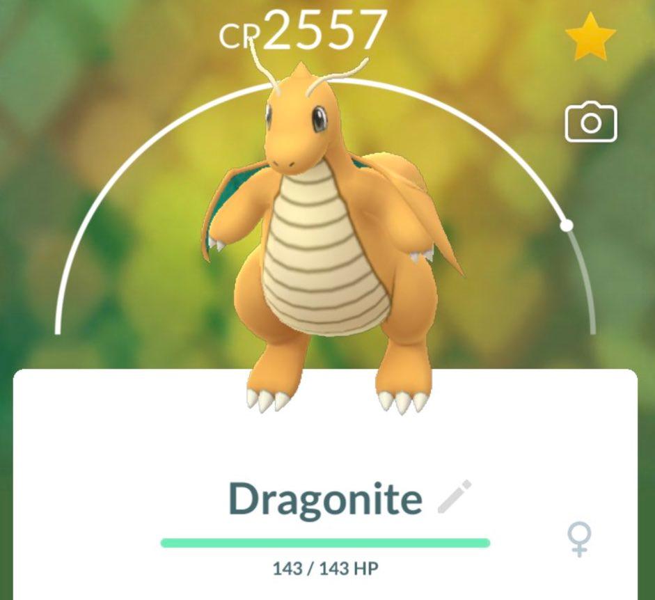 Dragonite i 'Pokémon GO'