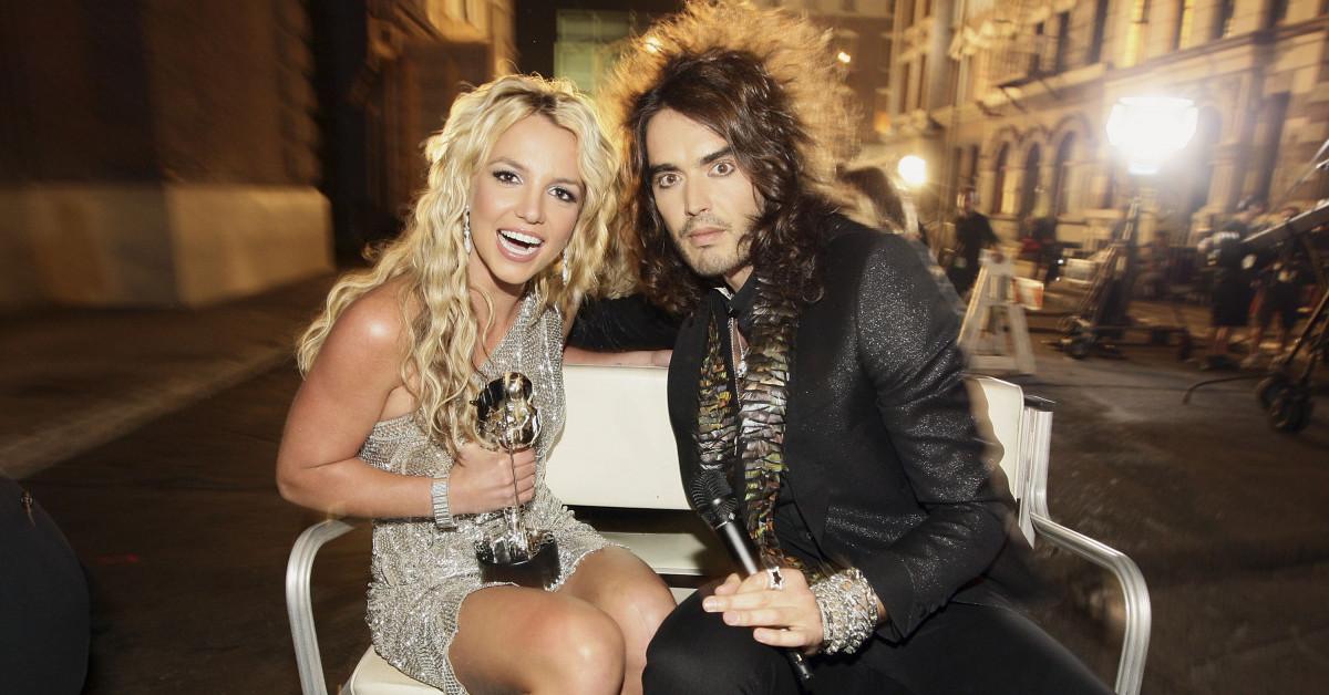 Britney Spears e Russell Brand ai VMA 2008