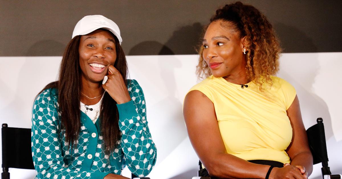 Venus Williams och Serena Williams i augusti 2022.