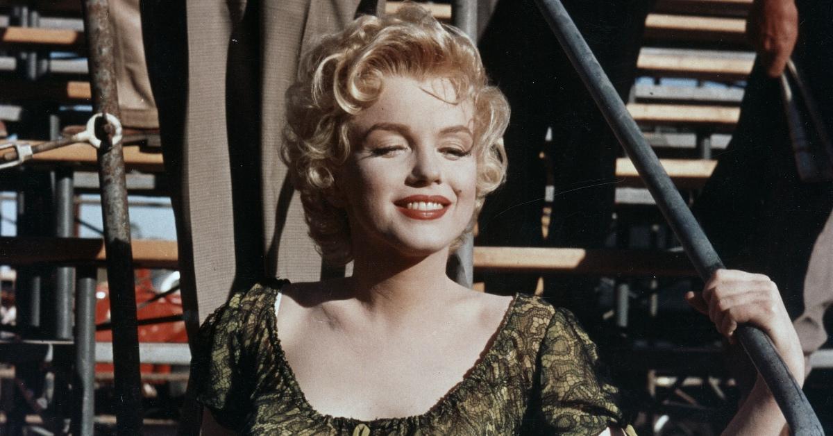 Marilyn Monroe sul set di 