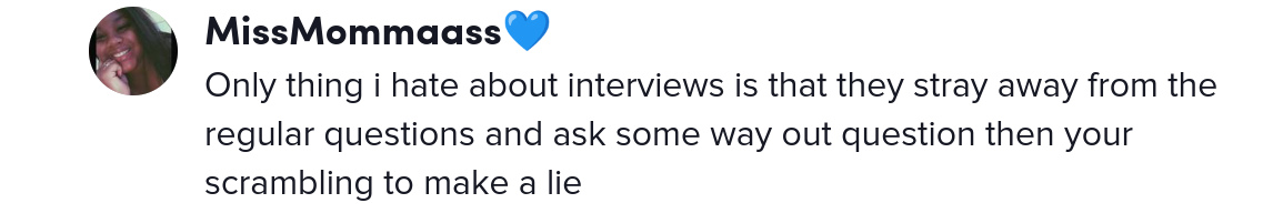 livscoach fortæller jobsøgende at lyve i interview