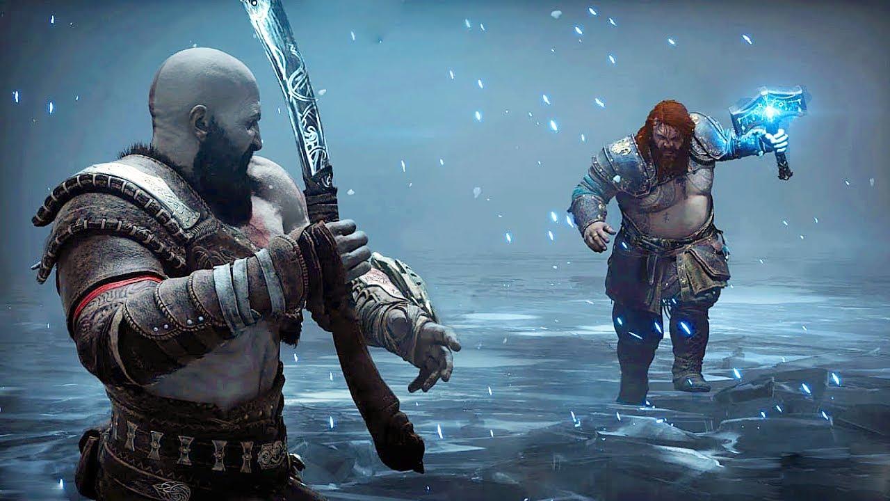 Kratos und Thor in „God of War: Ragnarok“