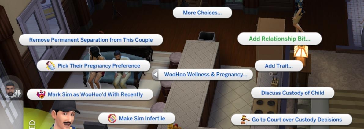 Woohoo Bien-être Sims 4