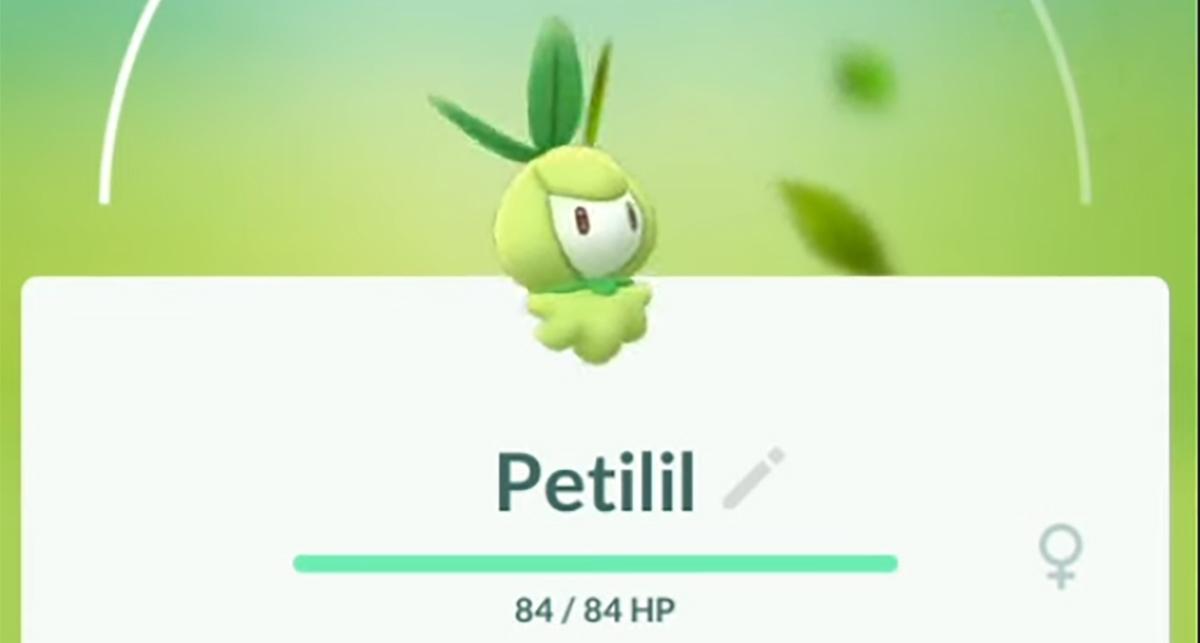 《精灵宝可梦 GO》中出现的 Petilil