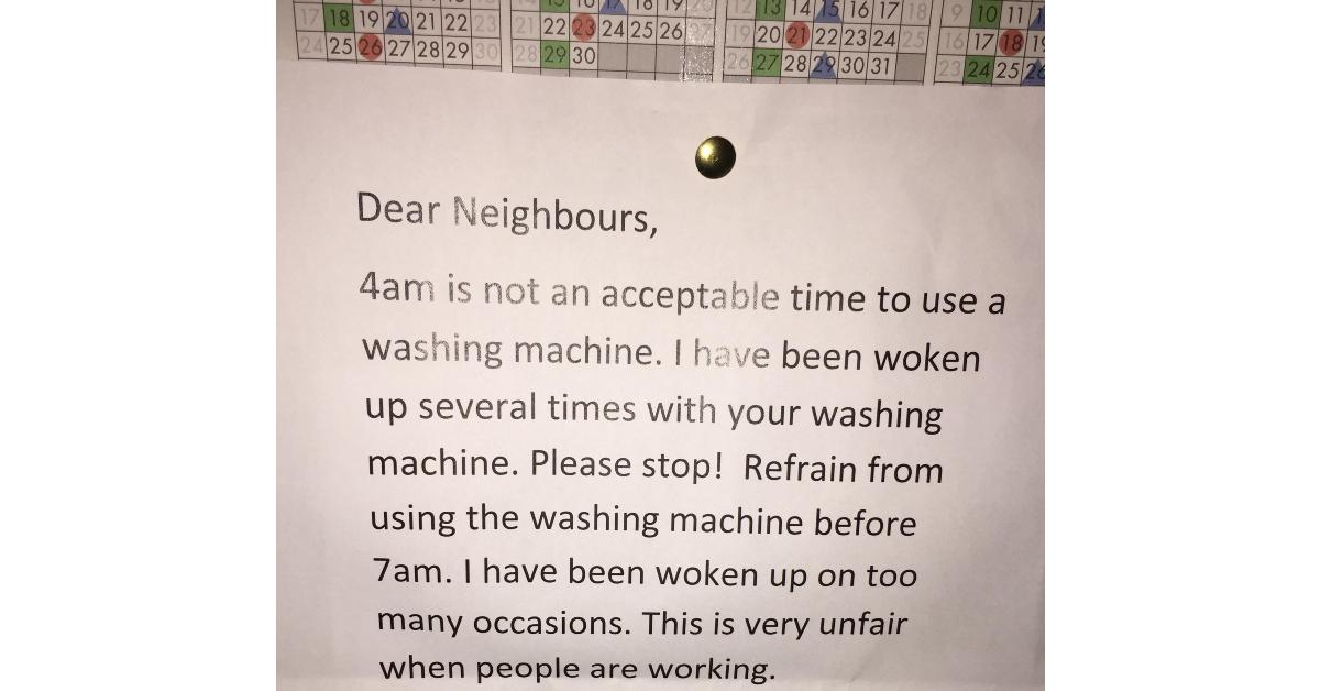 Reddit 邻居洗衣机说明