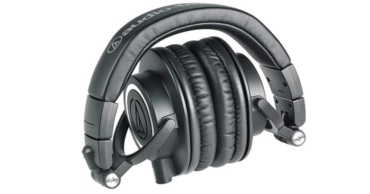 Audio-Technica ATH-M50X 专业工作室监听耳机