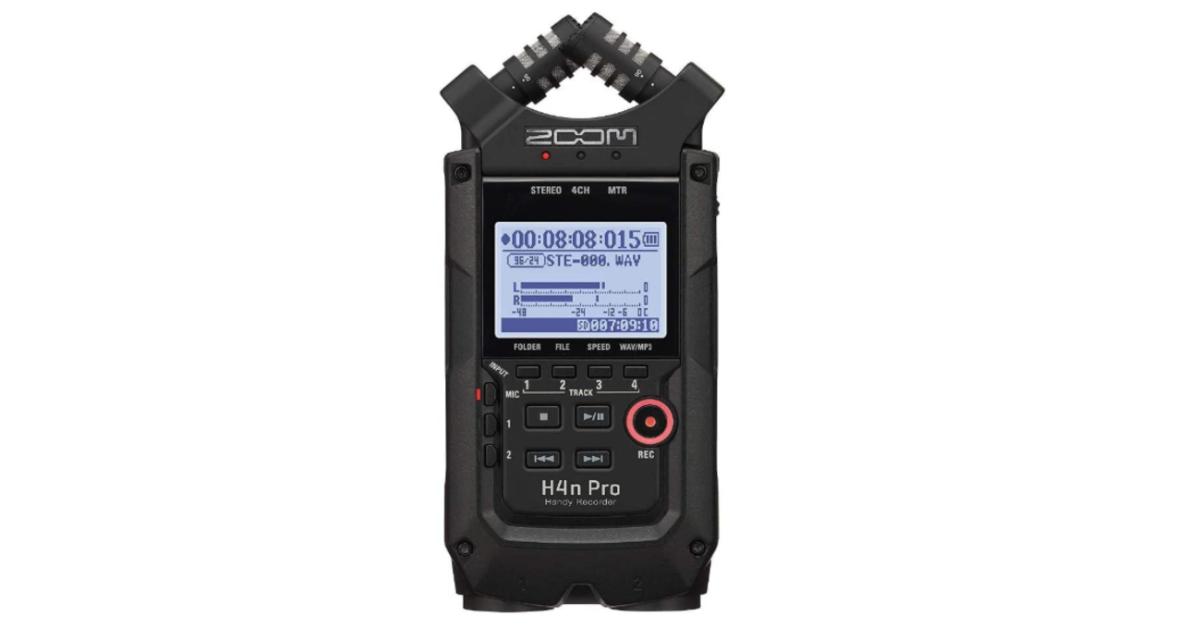 Zoom H4n Pro 4 轨便携式录音机