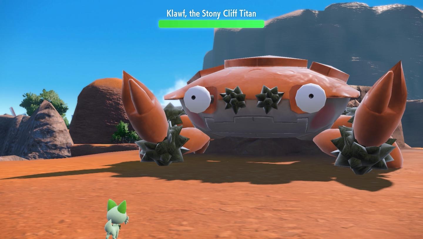 Le Titan de Stony Cliff dans 'Pokémon Scarlet' et 'Violet'