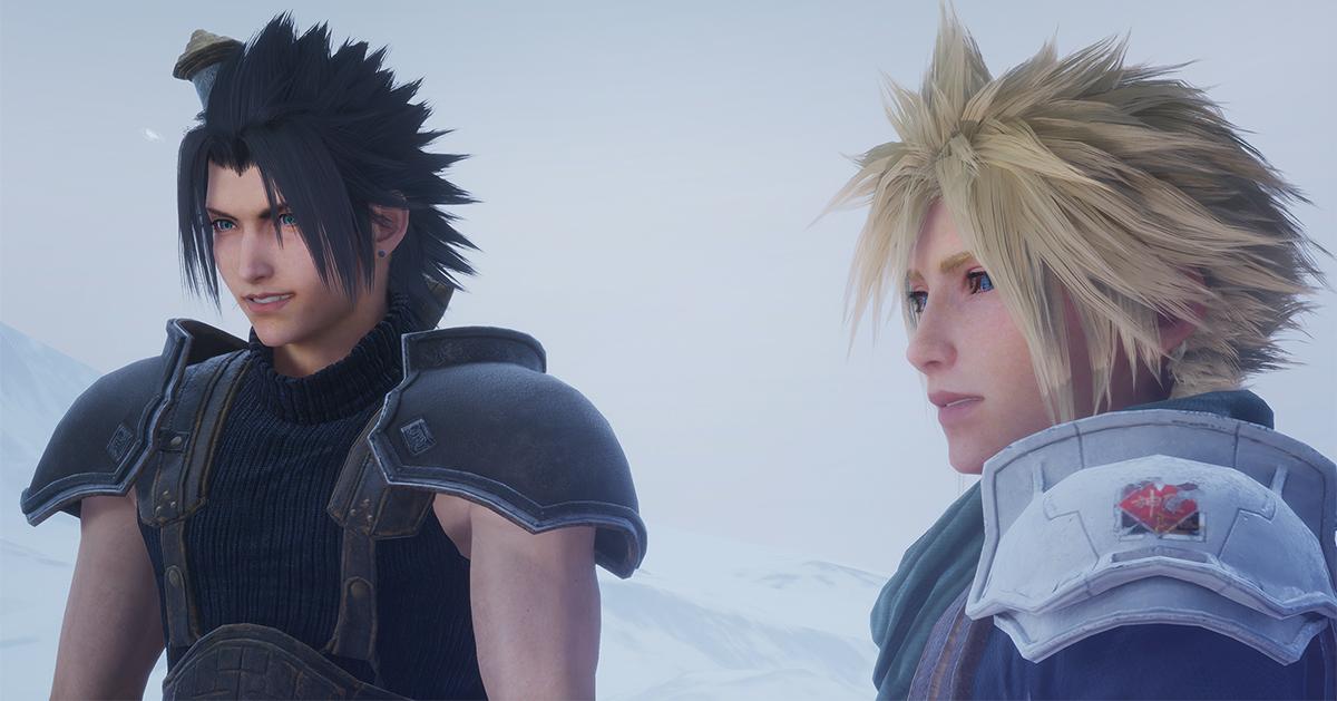 Zack und Cloud in „Crisis Core: -Final Fantasy VII- Reunion“