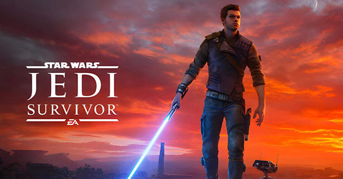 Offizielles Poster zu „Star Wars Jedi: Survivor“.