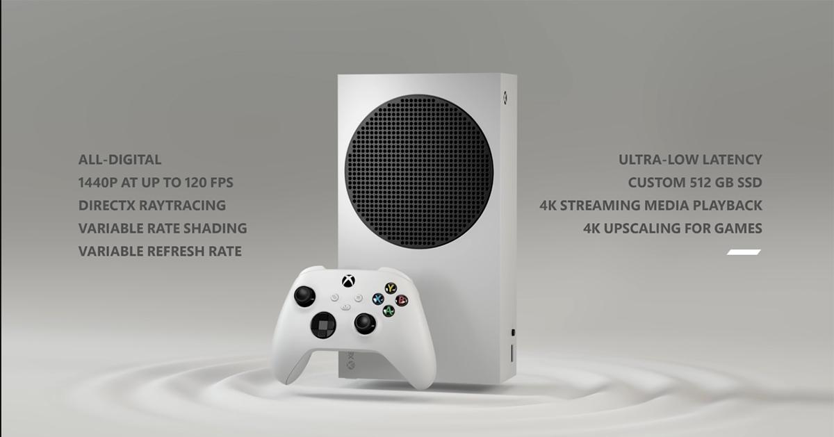 Spécifications de la Xbox Series S