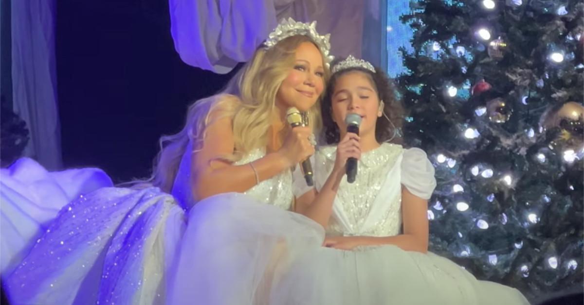 Mariah Carey e a filha Monroe