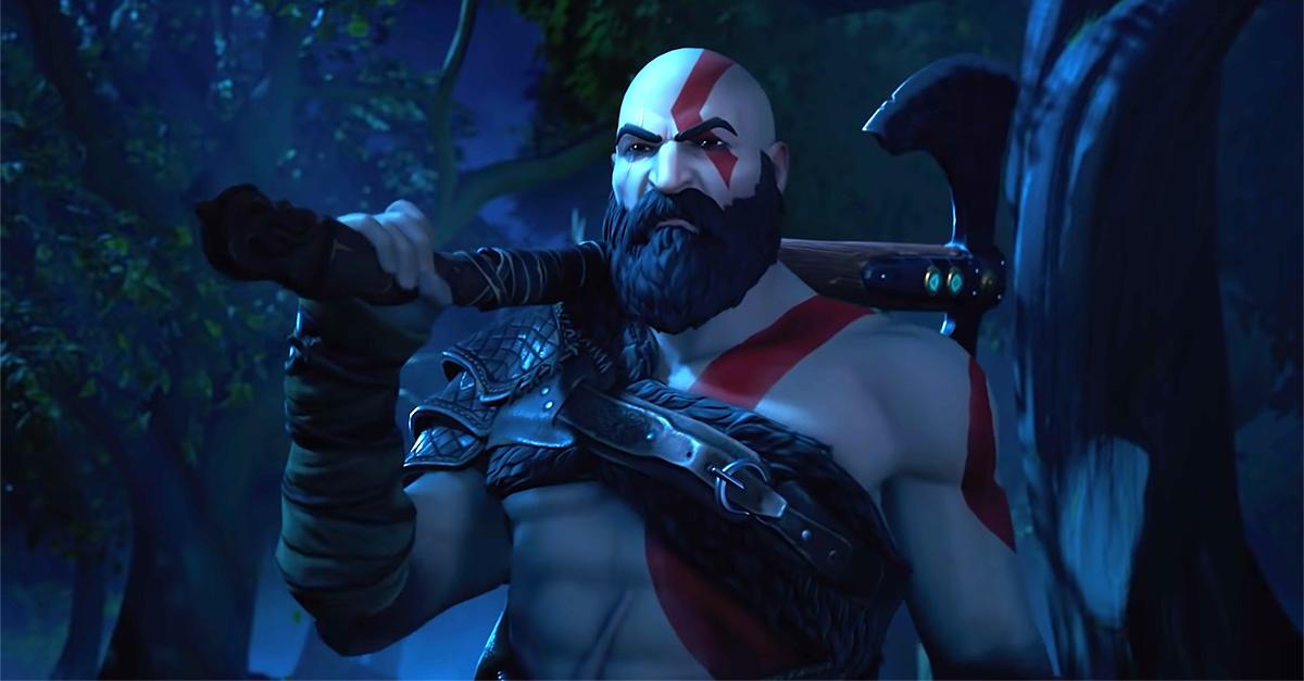 Kratos brandisce l'Ascia del Leviatano in un promo cinematografico di 