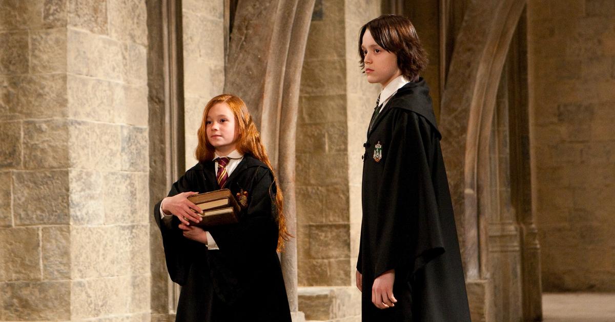 La giovane Lily e Snape in 