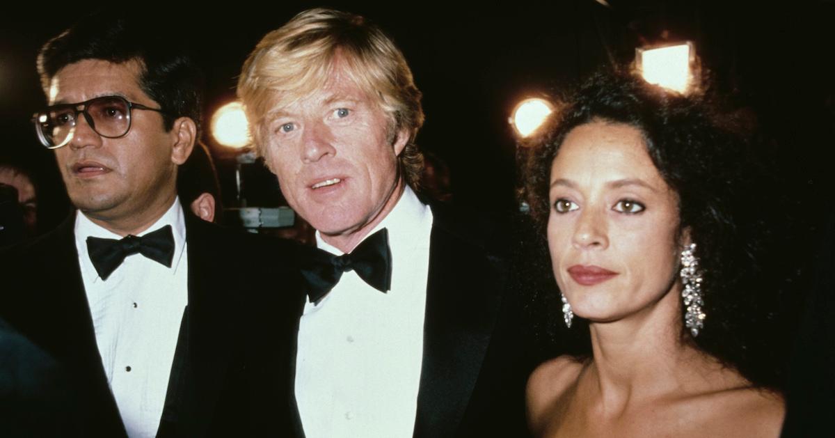 Robert Redford et Sonia Braga en 1987