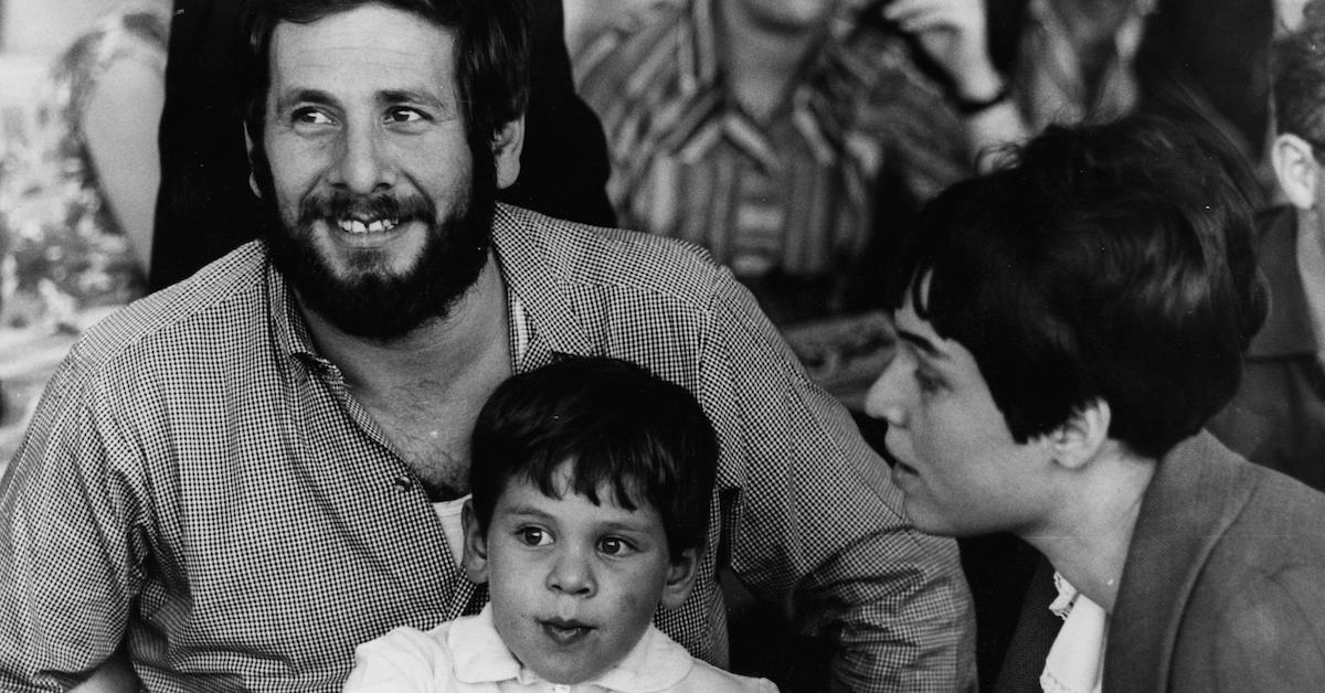 Topol com sua esposa e filho em 1967