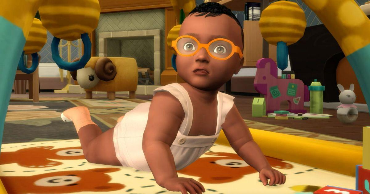 The Sims 4 Infant aggiornamento strisciando