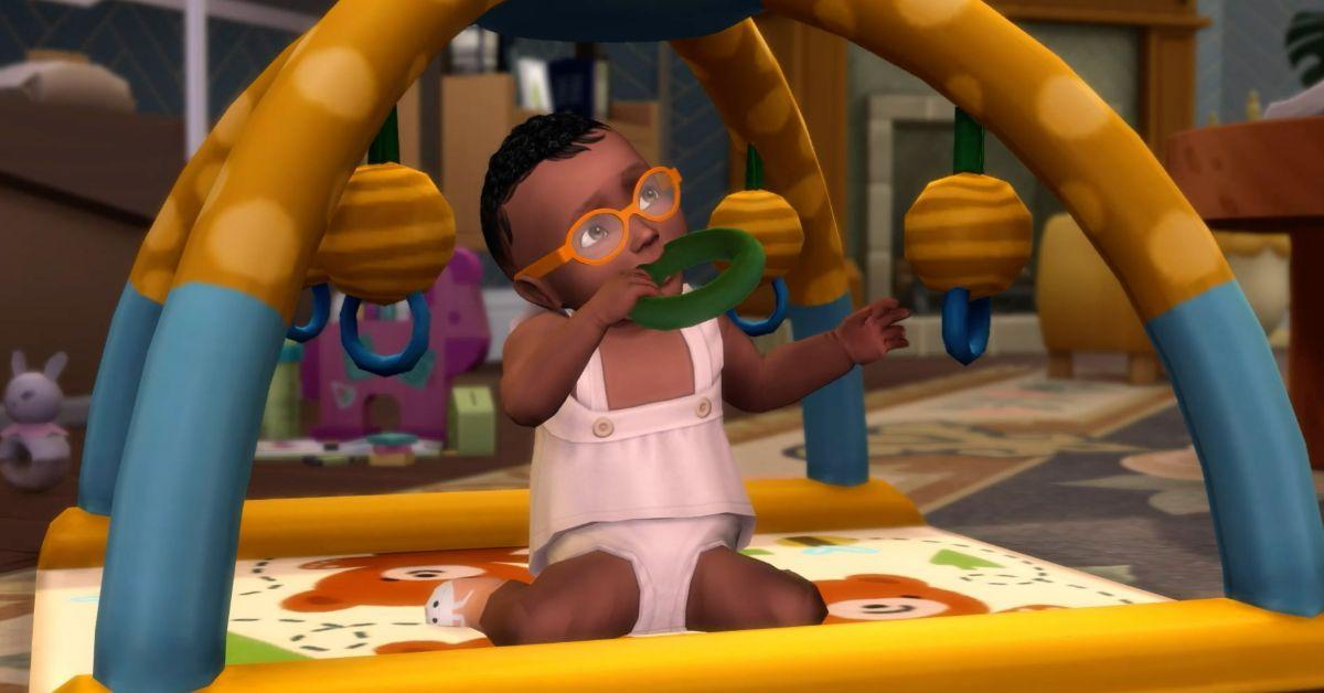 L'anello da dentizione dell'aggiornamento per neonati di The Sims 4