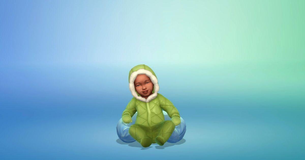 Spädbarn i The Sims 4