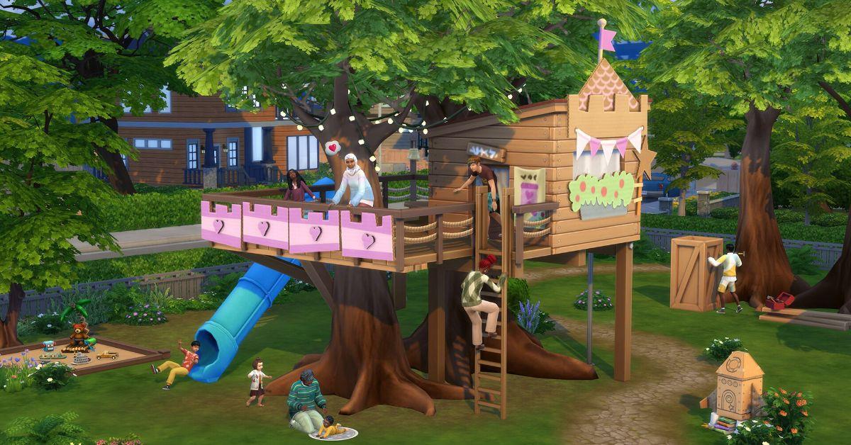 La casa sull'albero di The Sims 4 Crescere Insieme