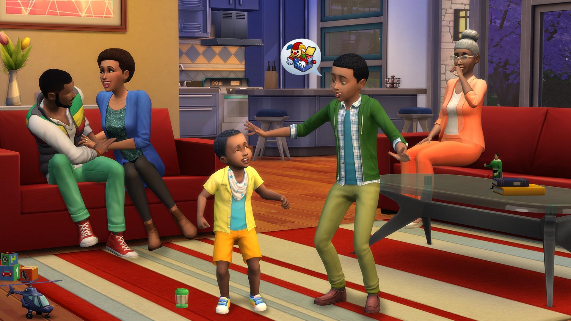 La famiglia dei Sims 4