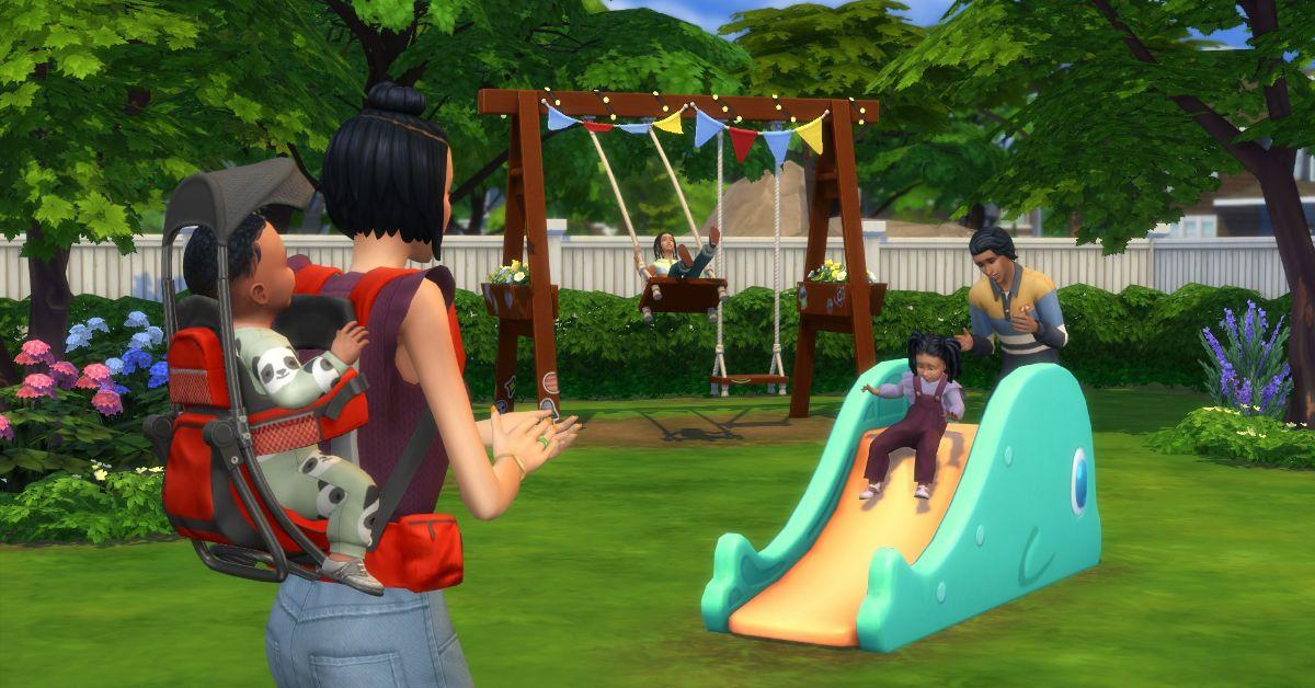 Die Sims 4 Babytrage
