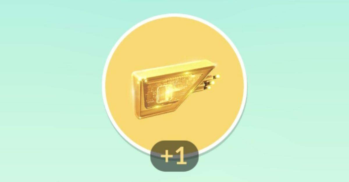 Módulo Lure Dourado Pokémon GO