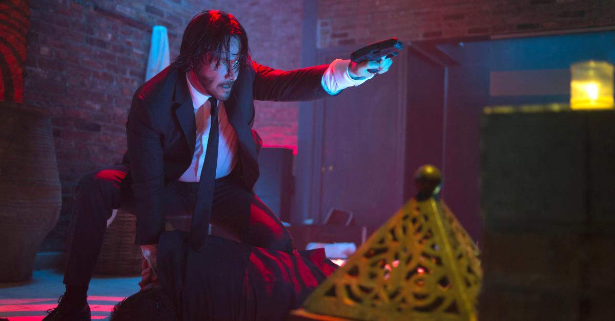 基努·里维斯在《疾速追杀》(2014) 中饰演约翰·威克