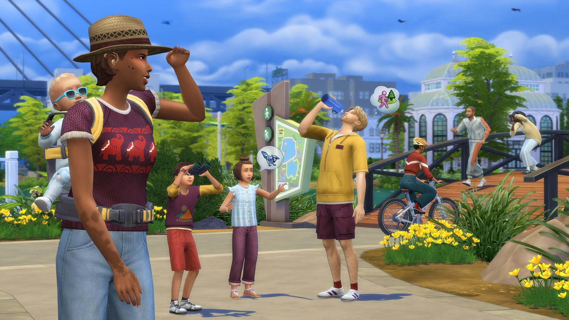 「The Sims 4」の乳幼児のアップデートの不具合