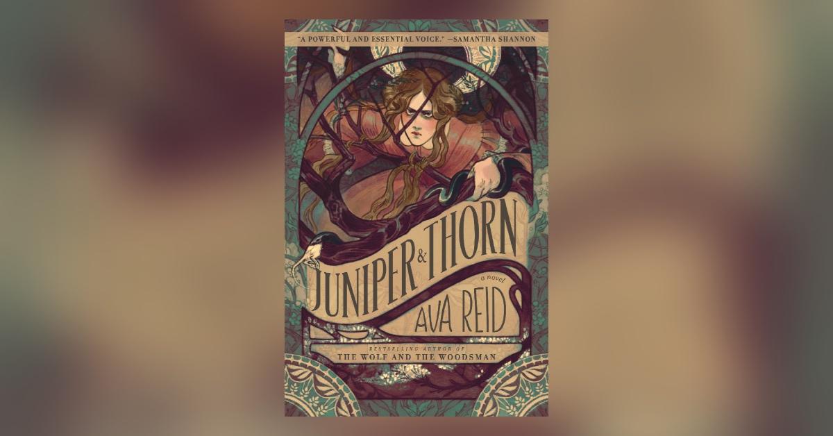 Ava Reid の本「Juniper & Thorn」の表紙。