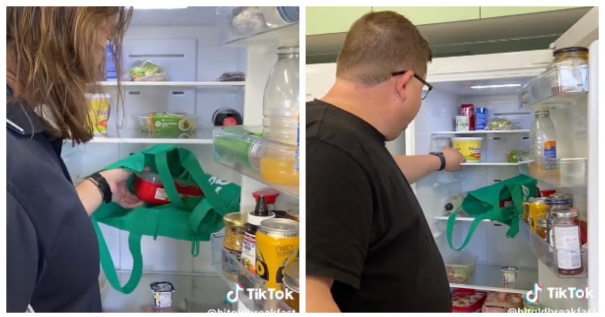 look garçon vs look fille dans le réfrigérateur