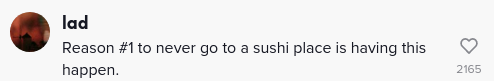 tiktoker sushi bälte