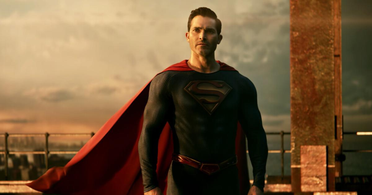 Tyler Hoechlin nei panni di Superman nella terza stagione di 