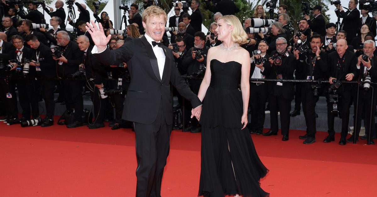 Kirsten Dunst og Jesse Plemons ved den røde løber 'Killers of the Flower Moon' ved den 76. årlige filmfestival i Cannes den 20. maj 2023