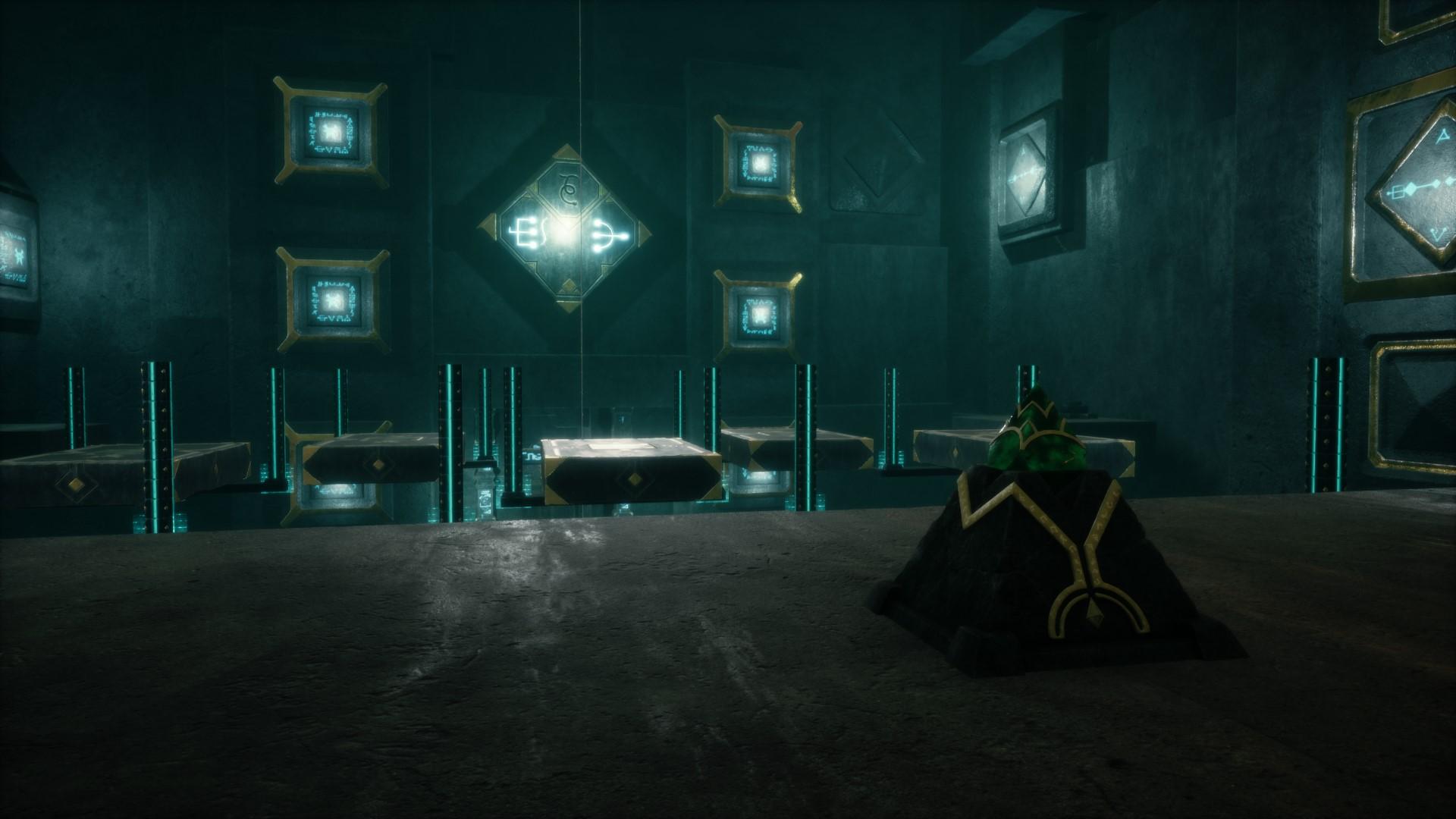 'Testament: The Order of High Human' Bild av plattformssektionen i spelet.
