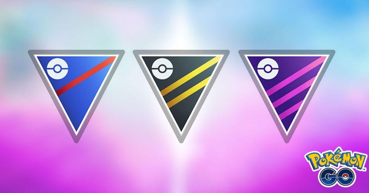 Le icone delle diverse leghe in Pokémon GO.