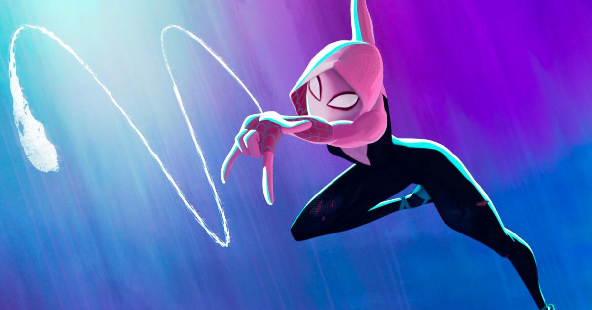 Spider-Gwen schießt in „Spider-Man: Across the Spider-Verse“ ein Netz