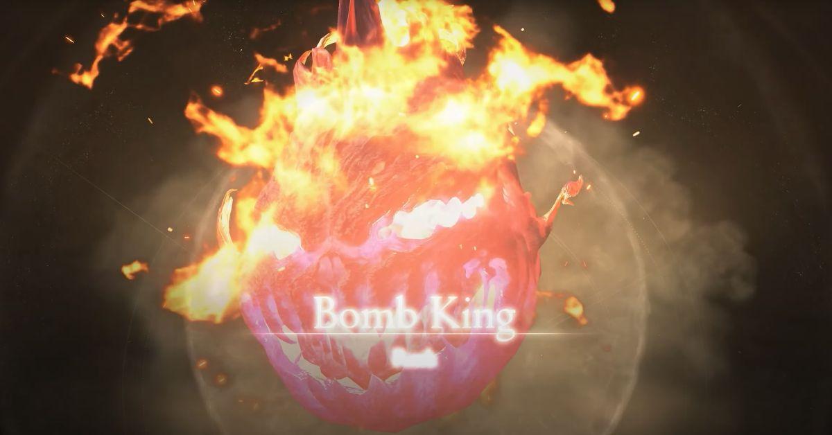 Il Bomb King si prepara alla battaglia in Final Fantasy XVI.