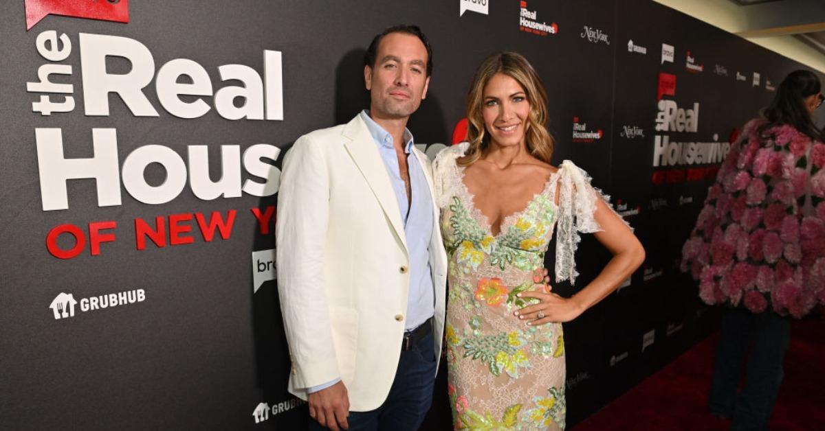 Abraham Lichy og Erin Lichy deltager i The Real Housewives of New York Premiere Celebration i The Rainbow Room den 12. juli 2023 i New York City.