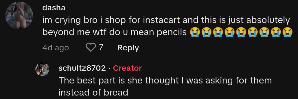 pane invece di matite meccaniche