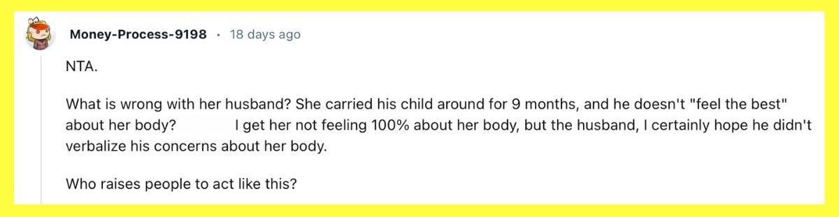 reddit kommentar syster bikini: "Jag hoppas att han inte uttrycker sin oro över hennes kropp"