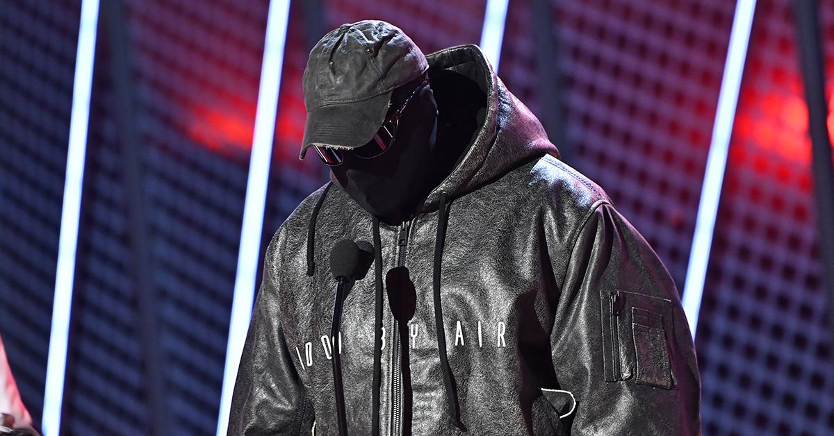 Kanye West bei den BET Awards 2022. 