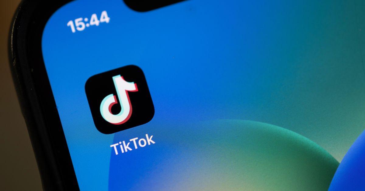 Tiktok-Logo-Telefonbildschirm