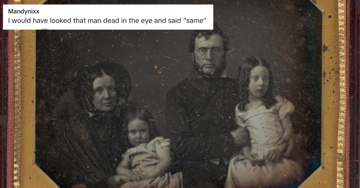 Porträtt av en man, kvinna och två flickor 1847