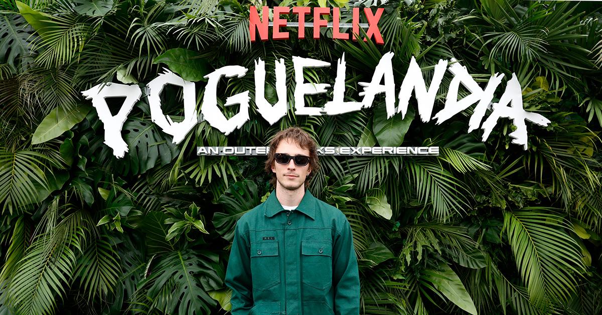 Drew Starkey a Poguelandia, un'esperienza Netflix. 