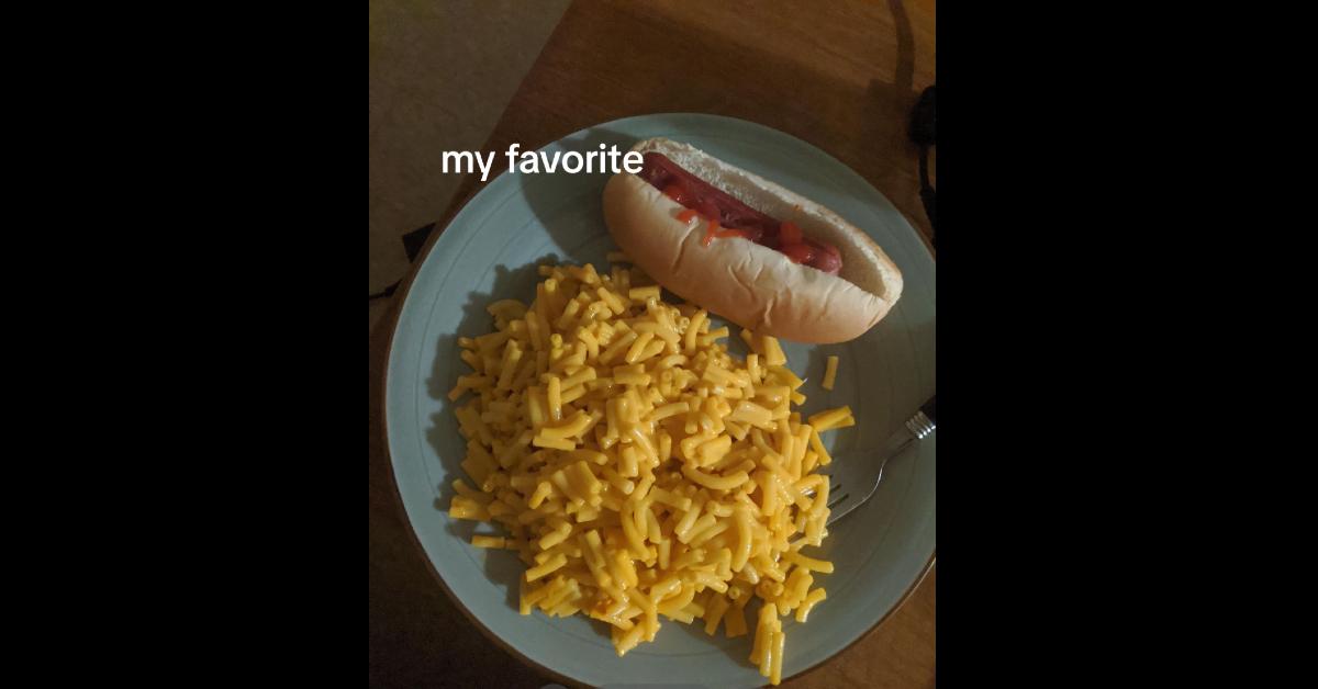 Hot Dogs Mac und Käse
