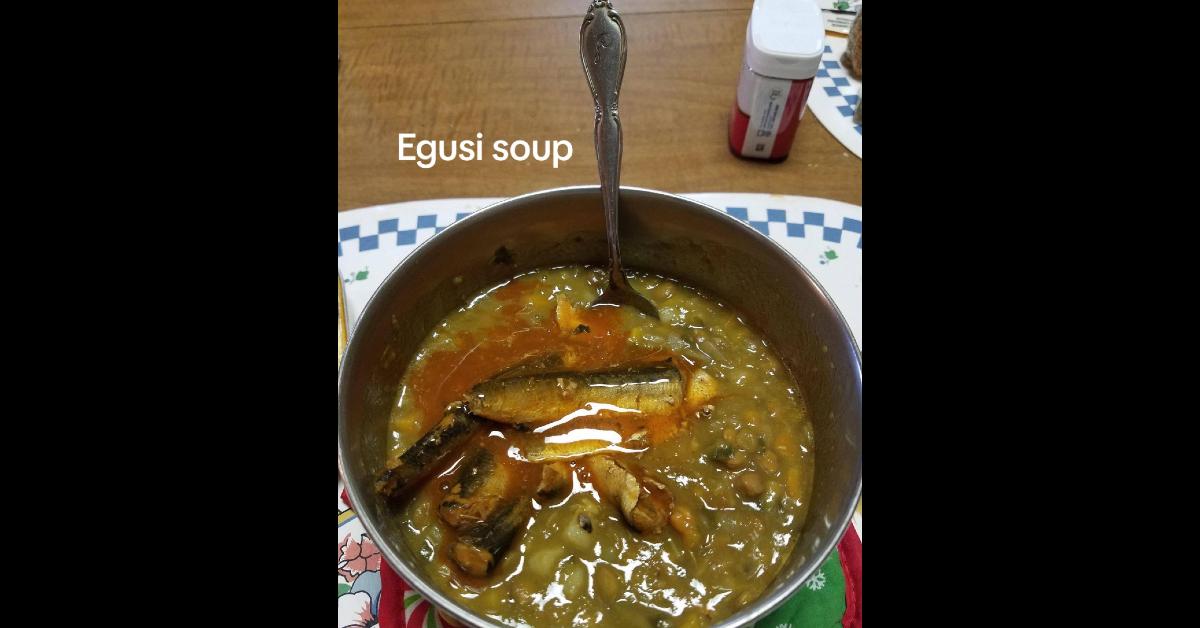 Egusi-Suppe