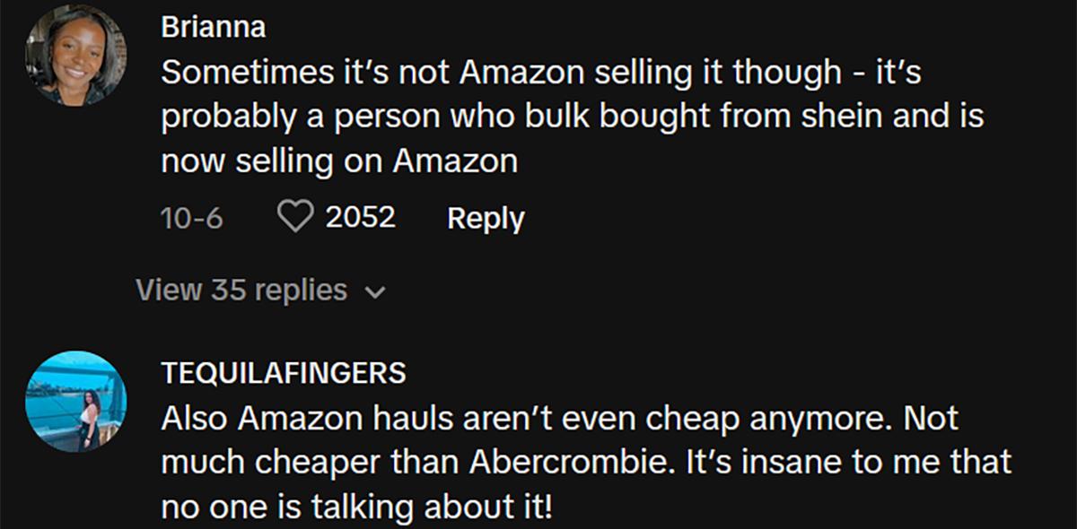 commentaires "Les transports Amazon ne sont plus bon marché"