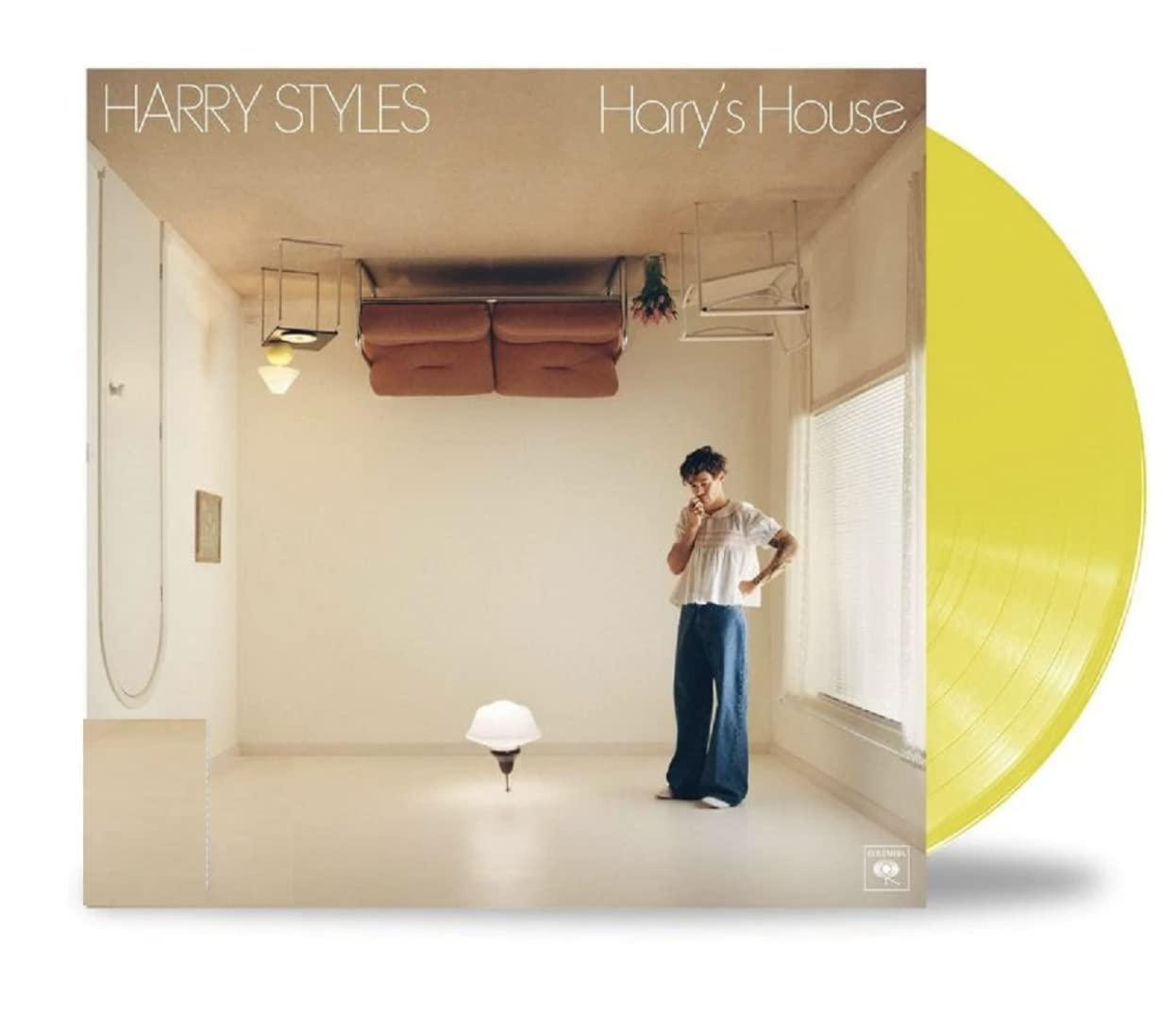 begrænset oplag gul "Harrys hus" vinyl